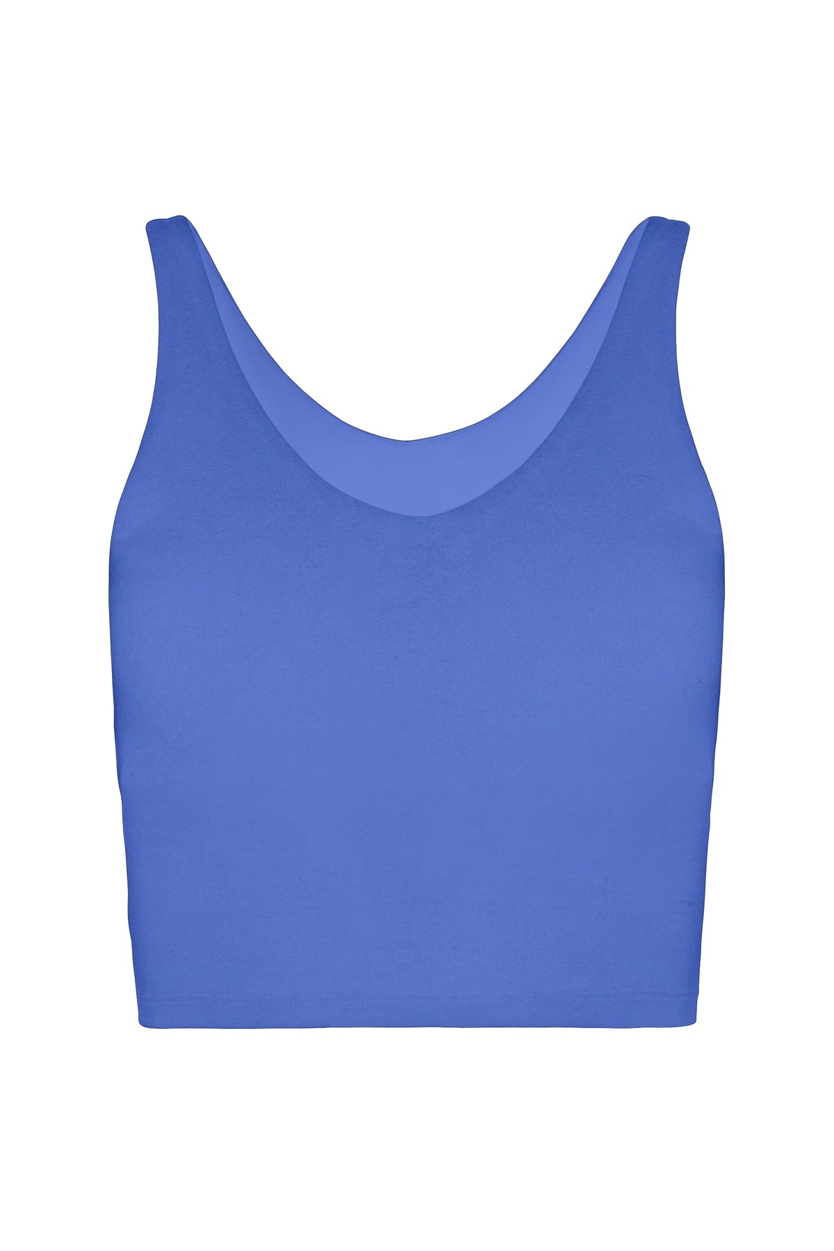 Top corto con cuello en V de Lezat