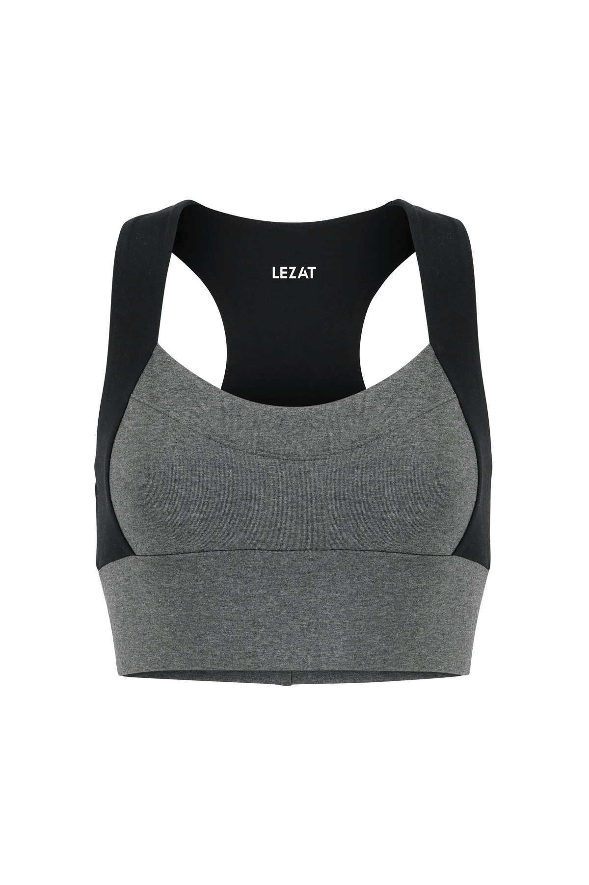 Neda Colorblock Organic Cotton Bra Top