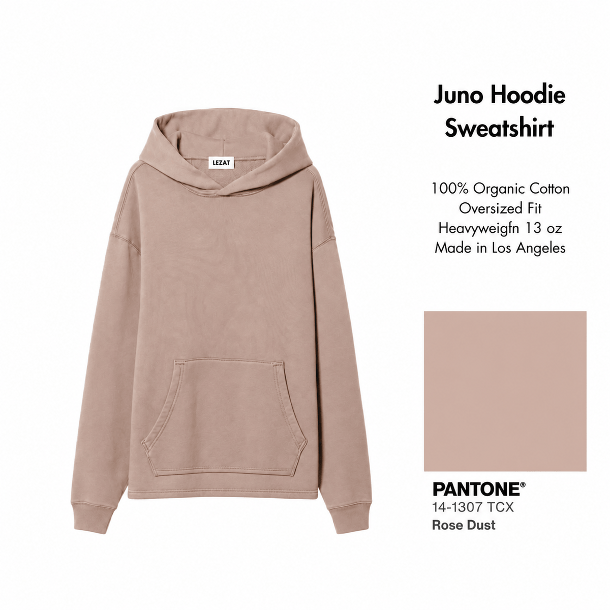 Sweat à capuche Lezat Juno