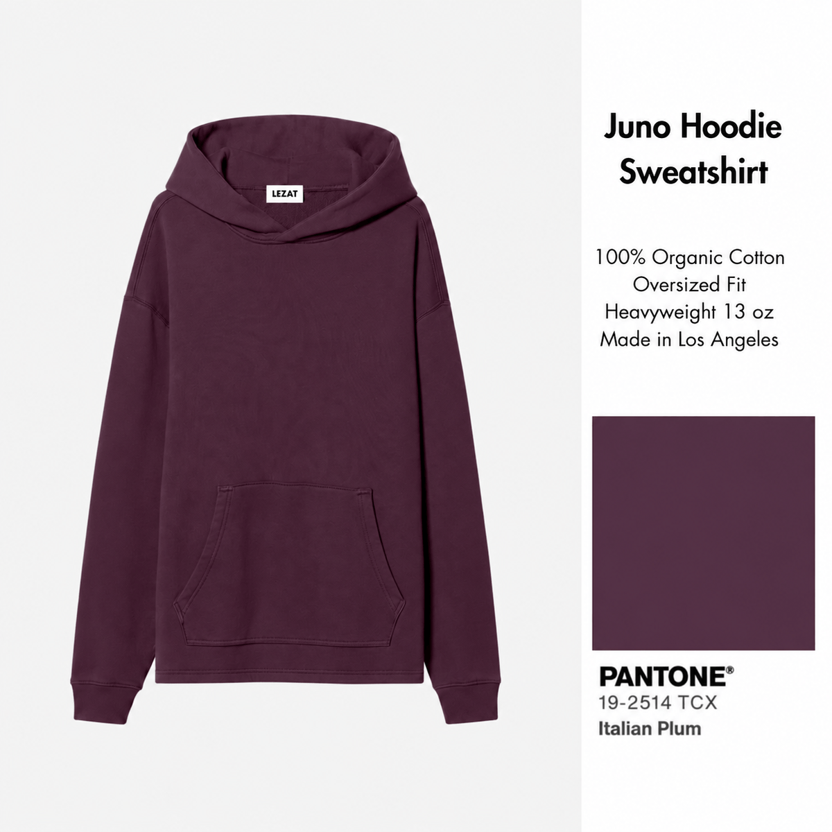 Sweat à capuche Lezat Juno