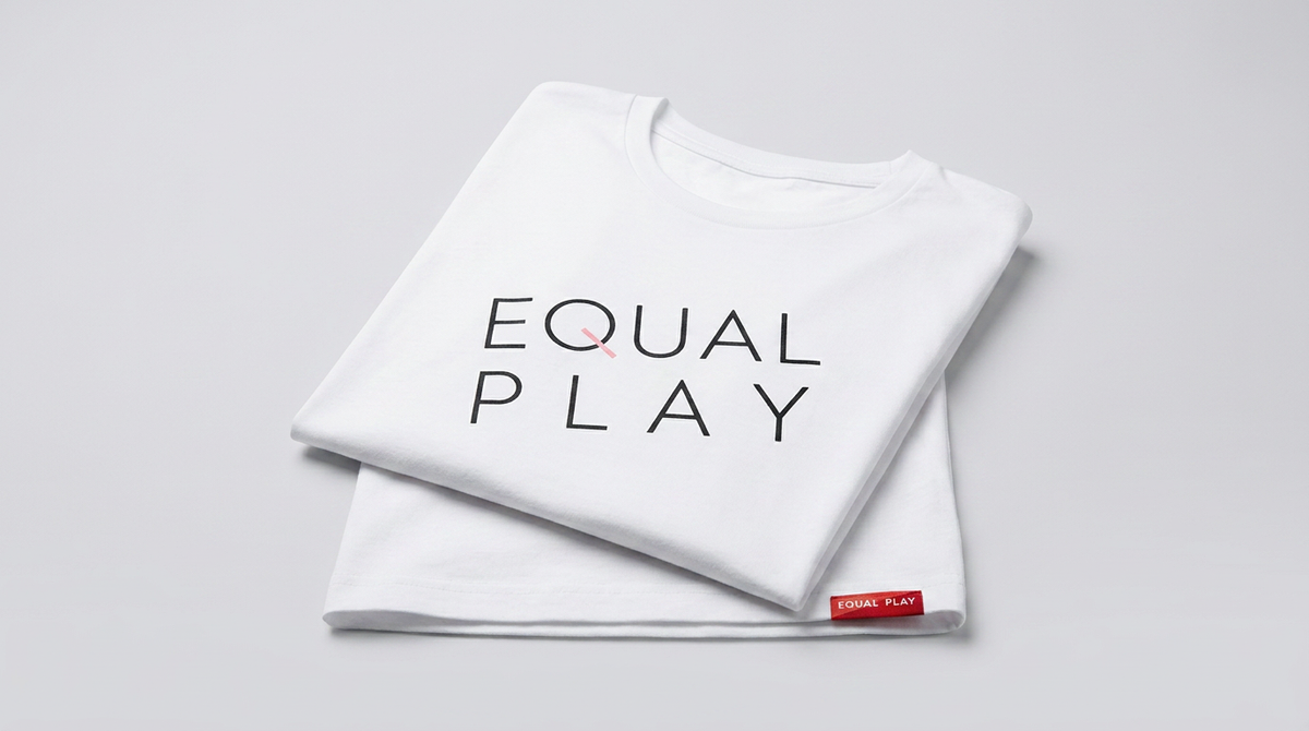 Equal Play Women's Soccer T Shirt — White / XS — view 2