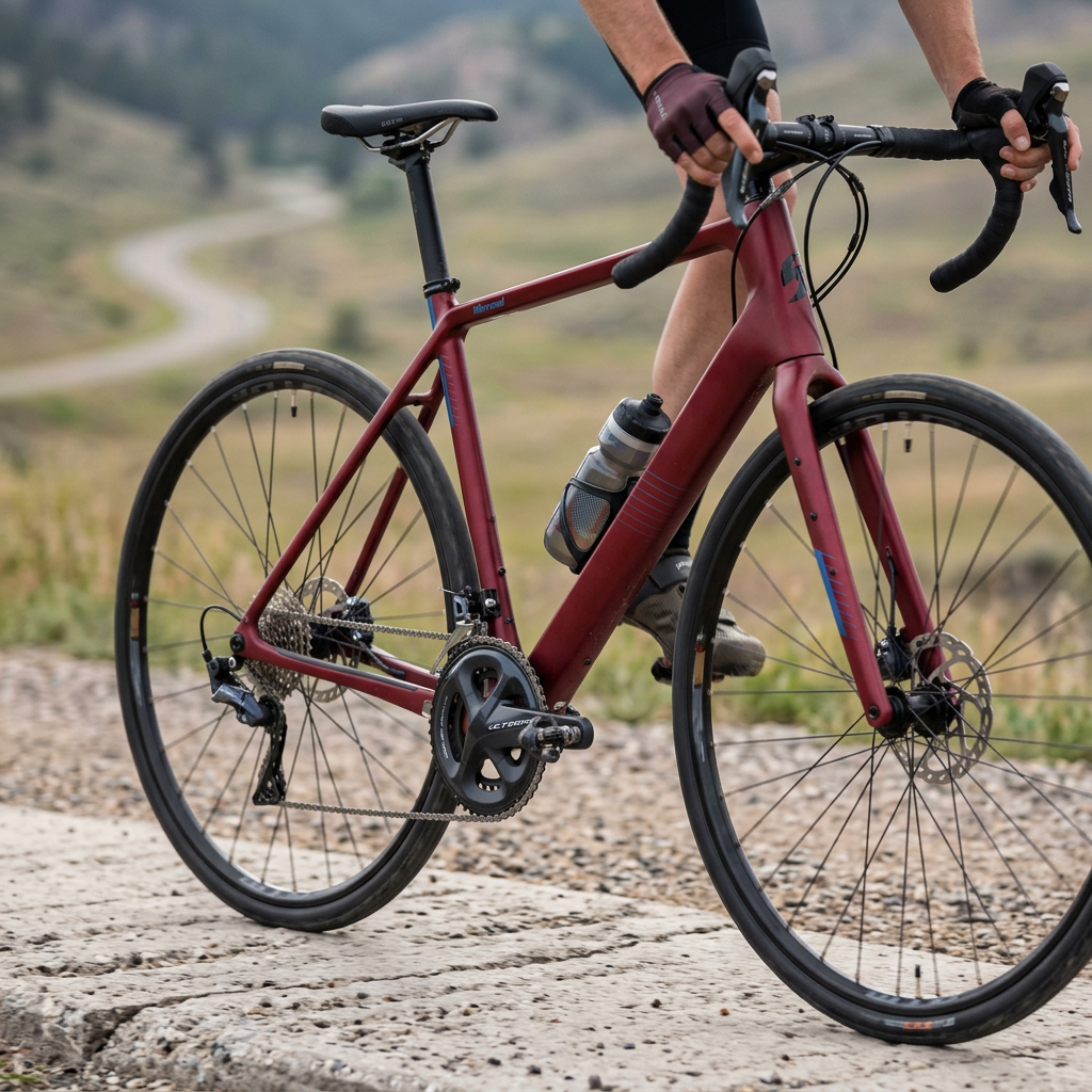 Salsa Warroad C Ultegra Bike - 700c Carbon Dark Red 59cm — view 1