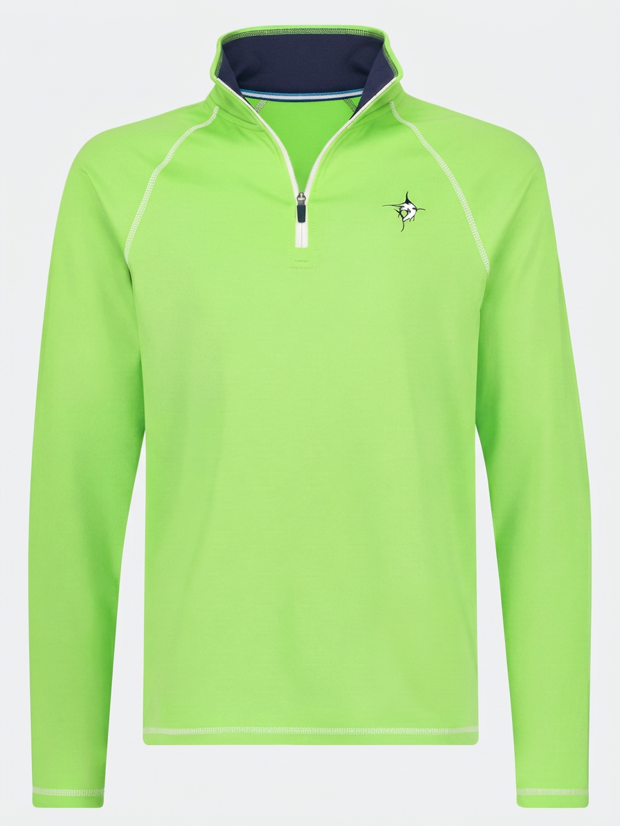 New Harbor Quarter Zip Effortless Comfort — SM — view 2