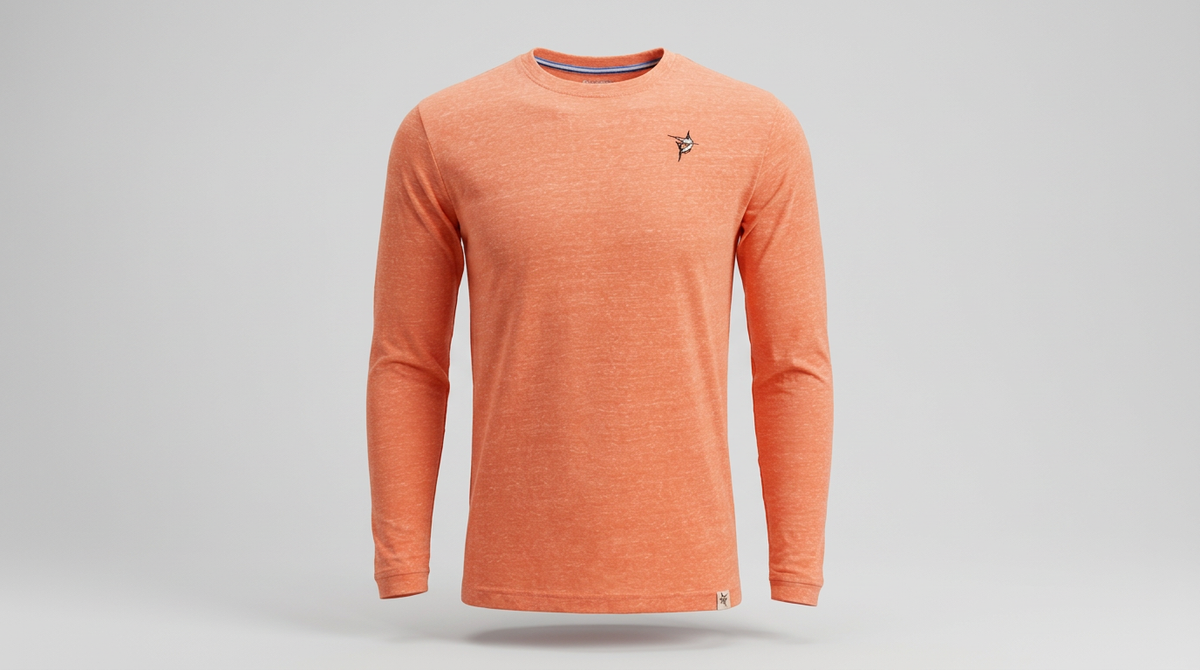 Oasis LS Tee — XS / Orange — view 1