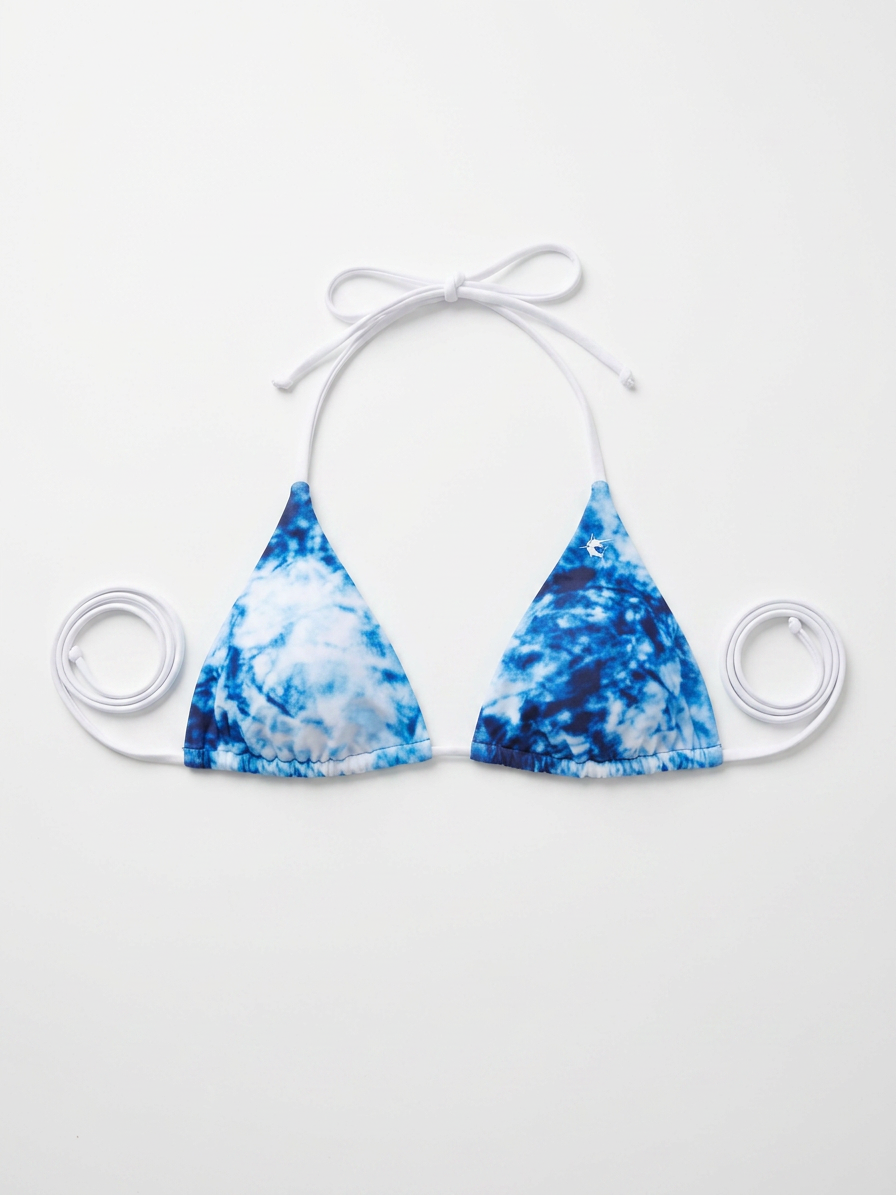 Tie Dye Bikini Top — XS — view 1