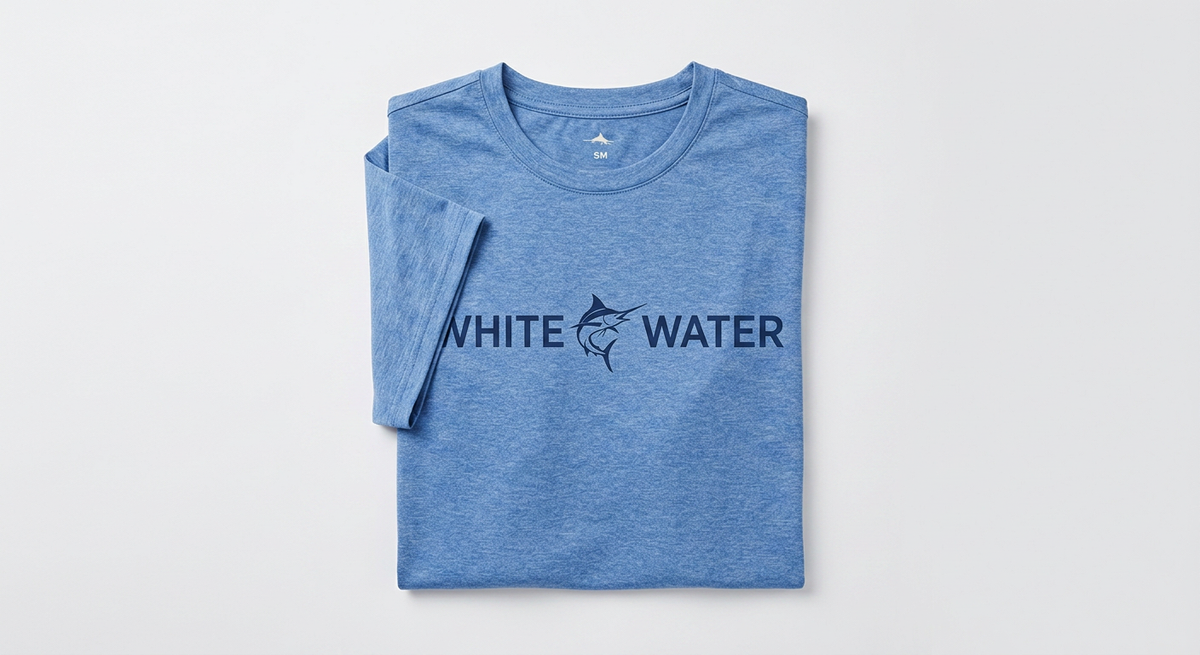 White Water Life Bimini Primary Performance Tee — SM — view 2
