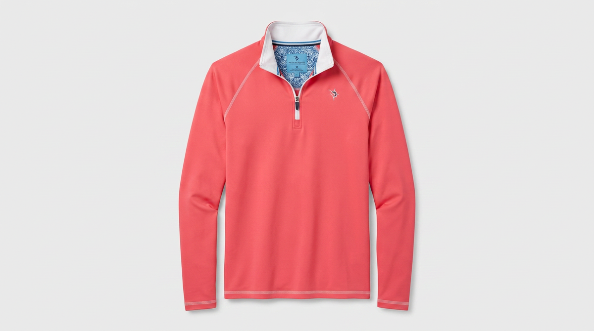 New Harbor Quarter Zip Effortless Comfort — SM — view 2
