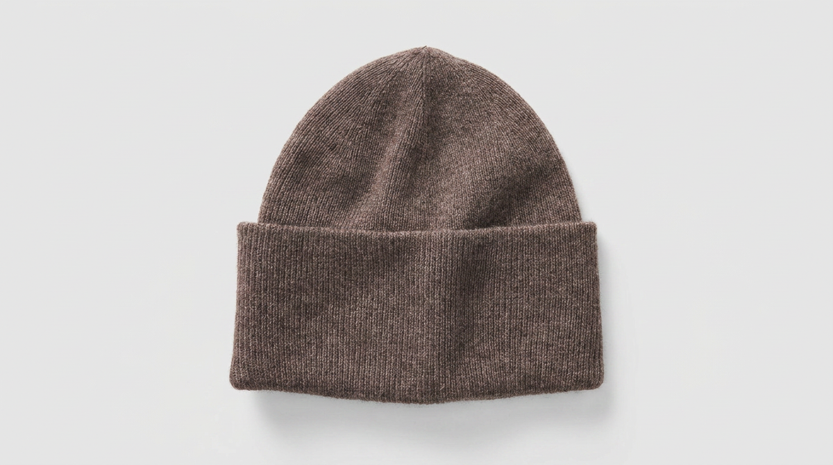 Cashmere Cuff Beanie - Desert Taupe — DESERT TAUPE / One Size — view 1
