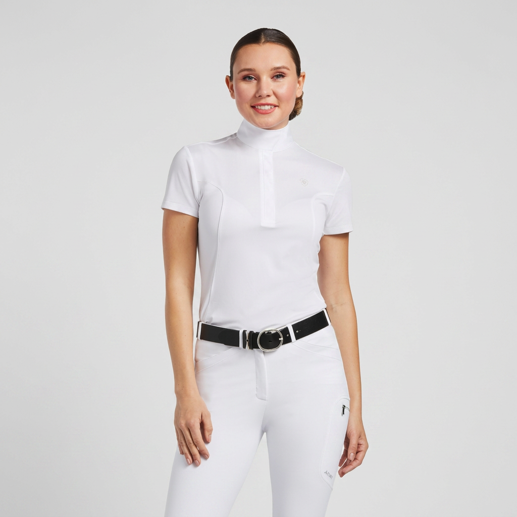 Ariat Women's Aptos Show Shirt — White / XSmall — view 1