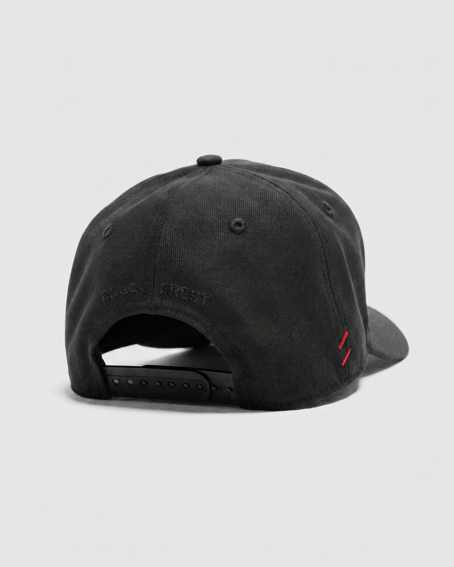 Black Crest - Black Crest Crest Snapback Hat - View 5