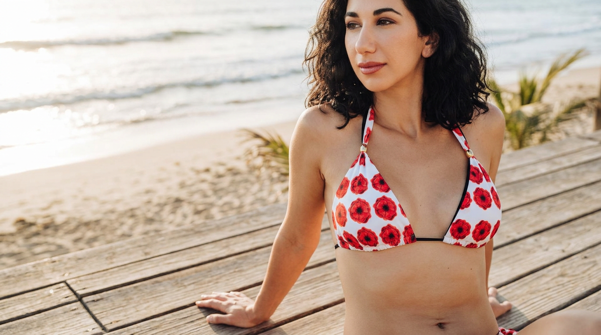 Voglia Reversible Bikini Top — X-Small — view 2