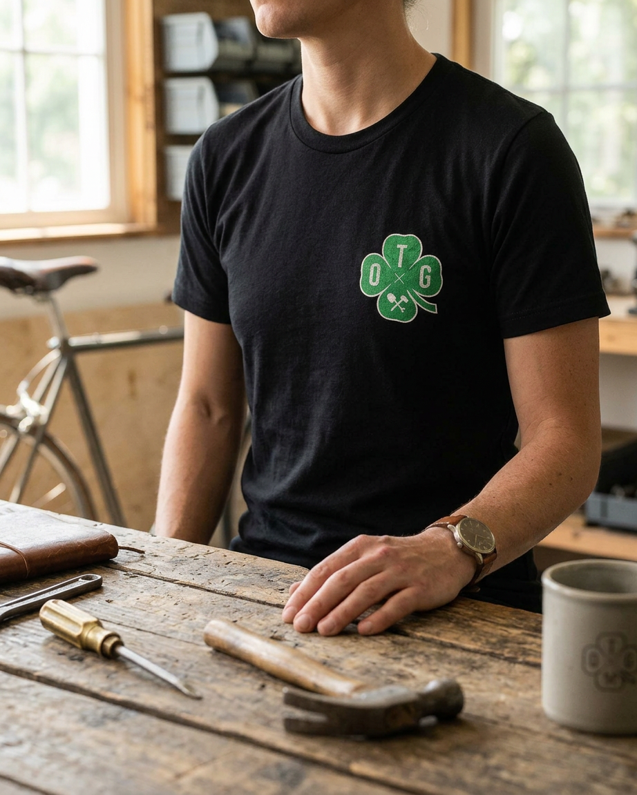 Off The Grid Surplus Lucky You T-Shirt — Black / XS — view 3