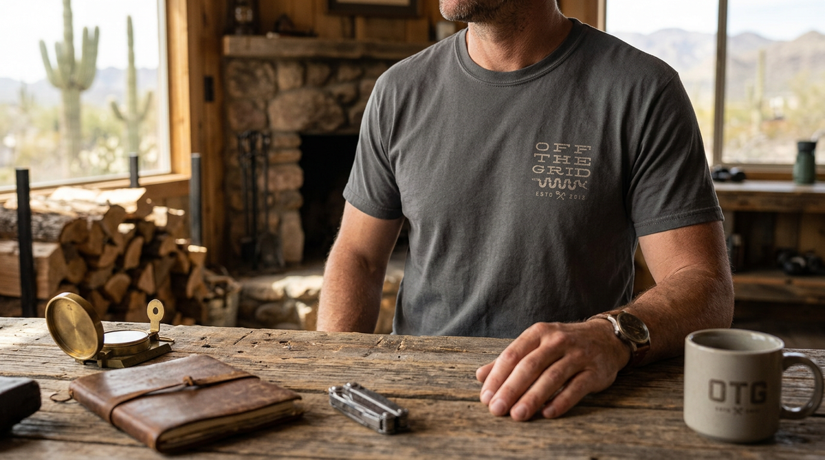 Tucson 2.0 Tee - Charcoal — Charcoal / S — view 1