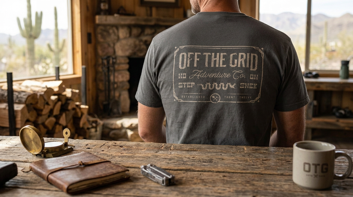 Tucson 2.0 Tee - Charcoal — Charcoal / S — view 2