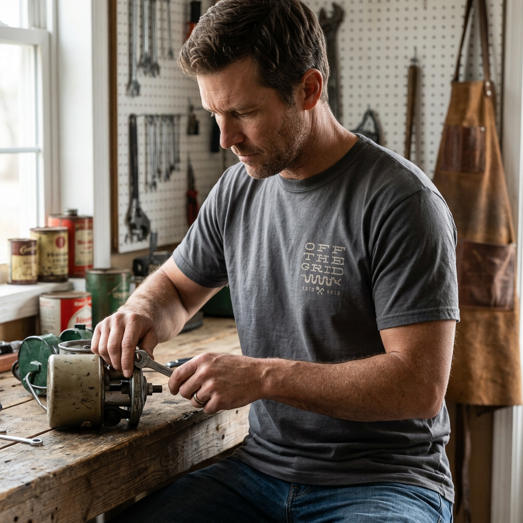 Off The Grid Surplus Men's Tucson 2.0 T-Shirt — S — view 3