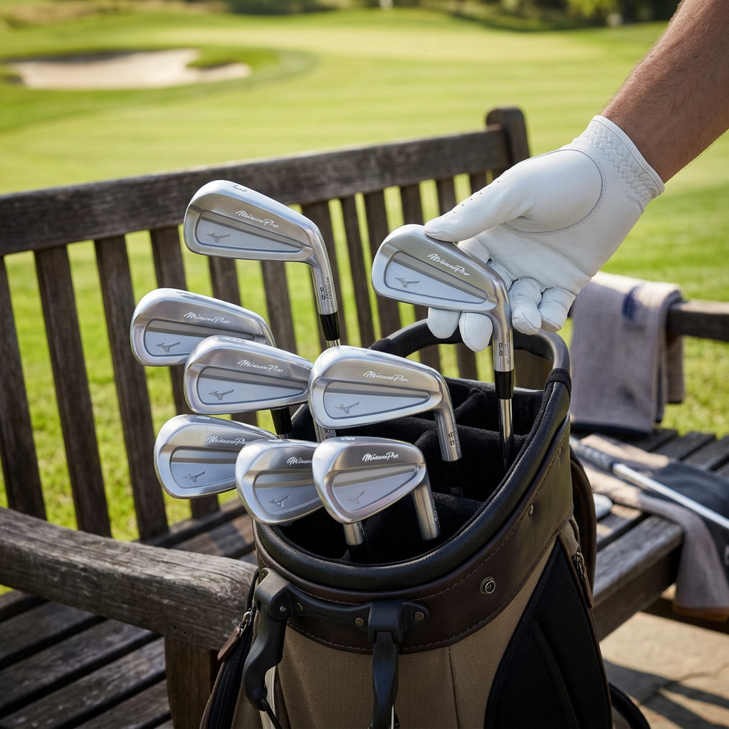 Mizuno Pro S-3 Irons — Right / Project X 5.5 Regular Flex / 3-PW — view 1