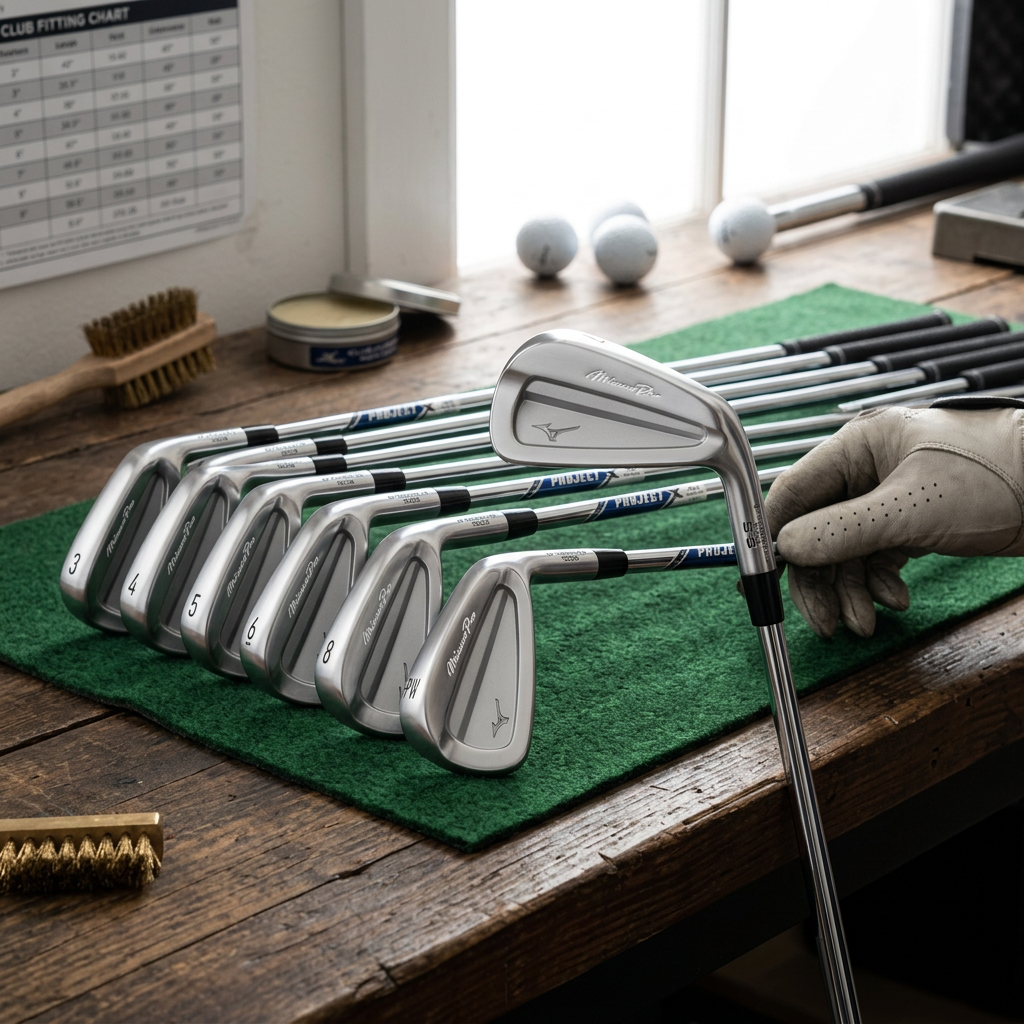 Mizuno Pro S-3 Irons — Right / Project X 5.5 Regular Flex / 3-PW — view 3