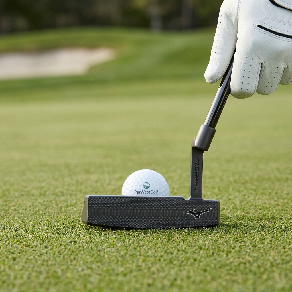 Mizuno M.CRAFT X P6 Putter — Black Ion / Right Hand / 34" — view 1