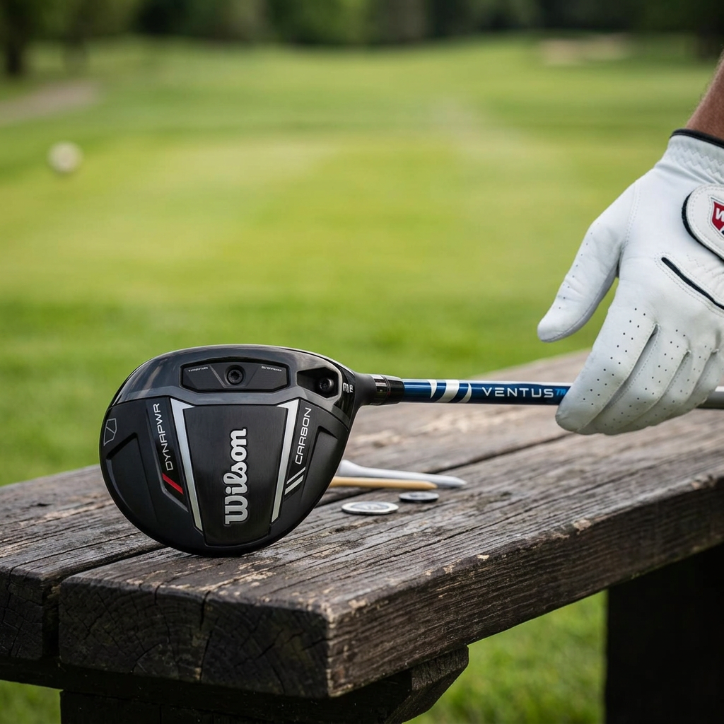 Wilson DYNAPWR Carbon Fairway Woods 2025 — Fujikura Ventus TR Blue 6 Stiff / Right Hand / 3W-15.0 — view 1
