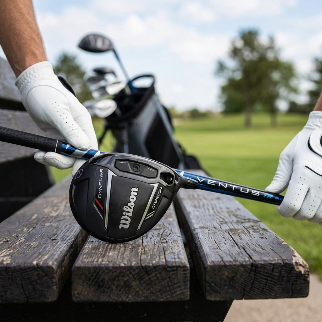 Wilson DYNAPWR Carbon Fairway Woods 2025 — Fujikura Ventus TR Blue 6 Stiff / Right Hand / 3W-15.0 — view 2