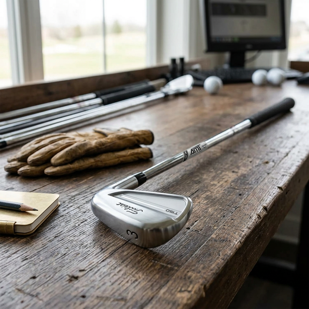 Titleist 2025 T150 Single Iron — Right / True Temper AMT Silver Steel Regular Flex / 3i — view 2