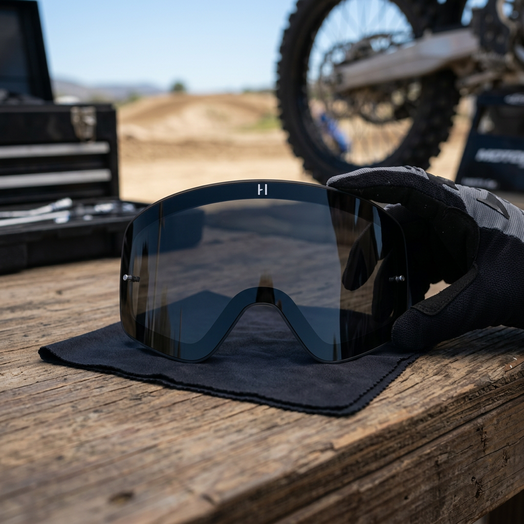 Dual Pane Smoke Infinity Lens — Havoc Infinity Goggle Lens — view 2