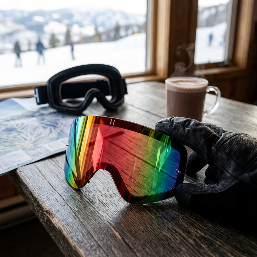 Red Rainbow Magnetic Infinity Lens — view 3