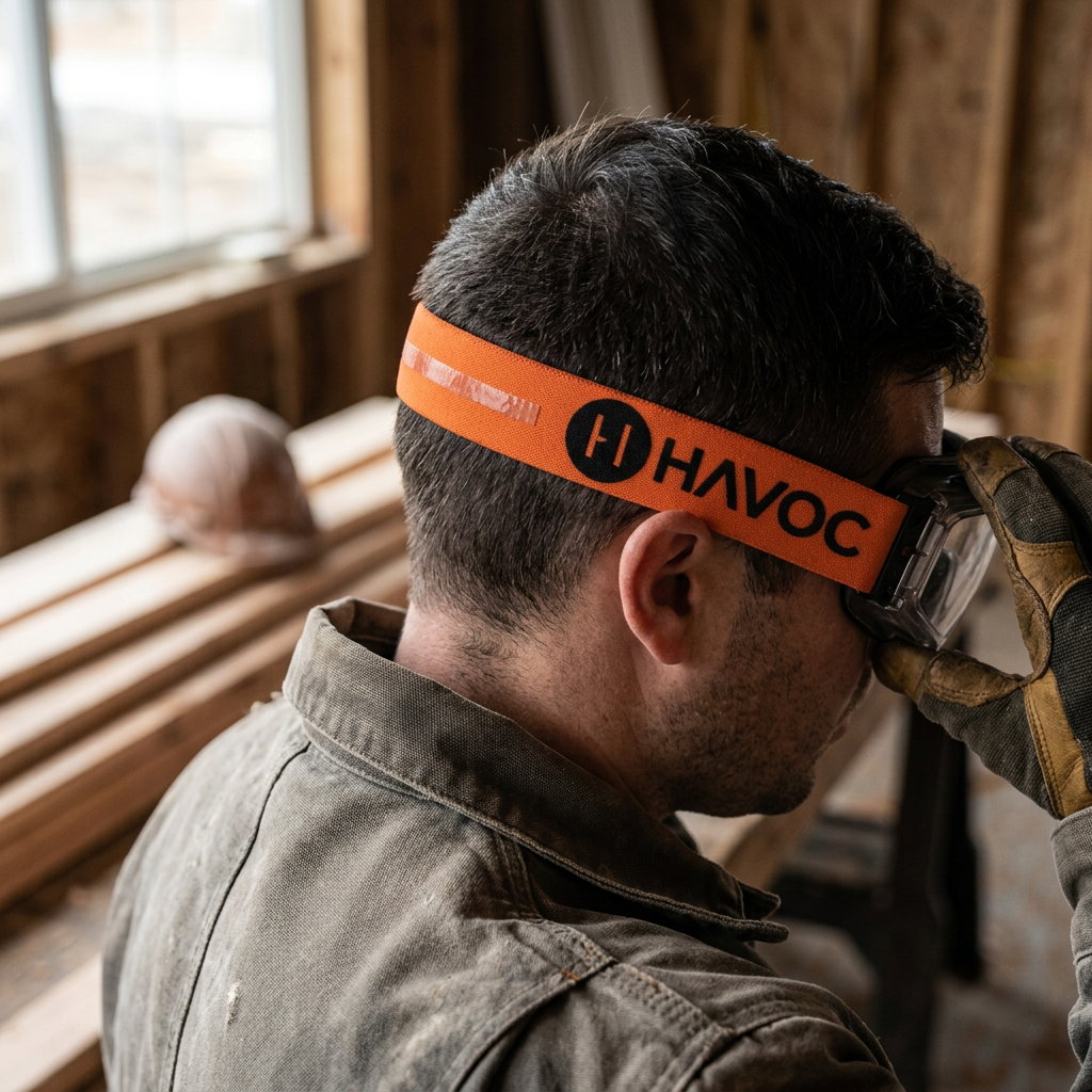 Construction — Havoc Racing Construction Goggle Strap — view 4
