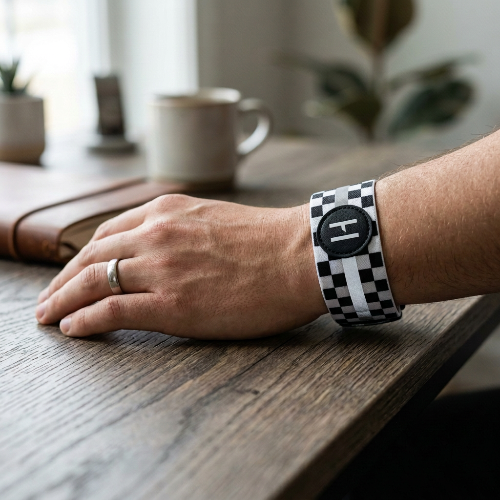 Havoc Checkers Goggle Strap — view 3