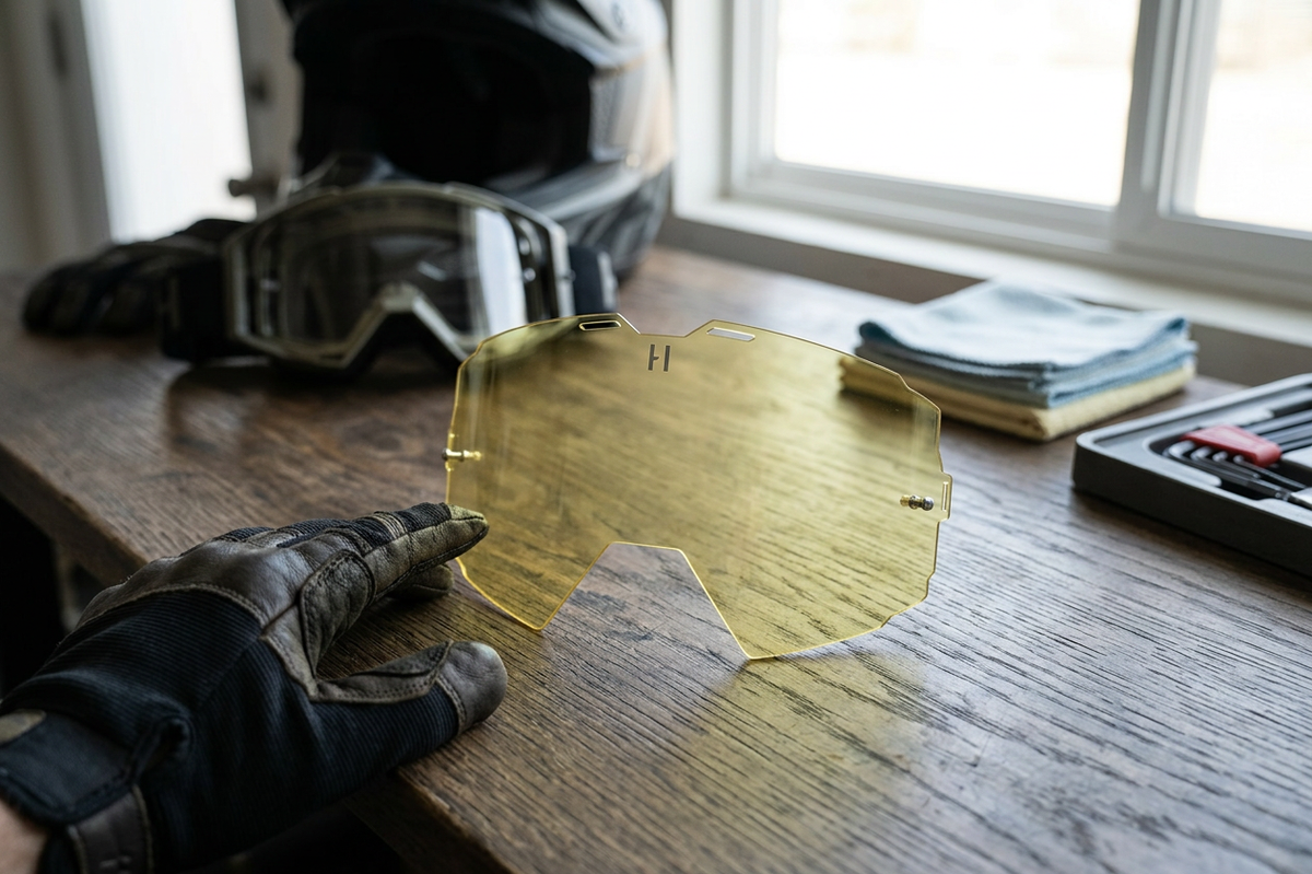 Yellow Helios Lens — view 1