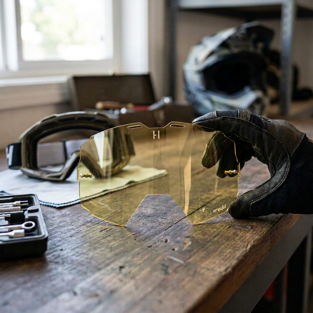 Gold Helios Crystal Lens — view 4