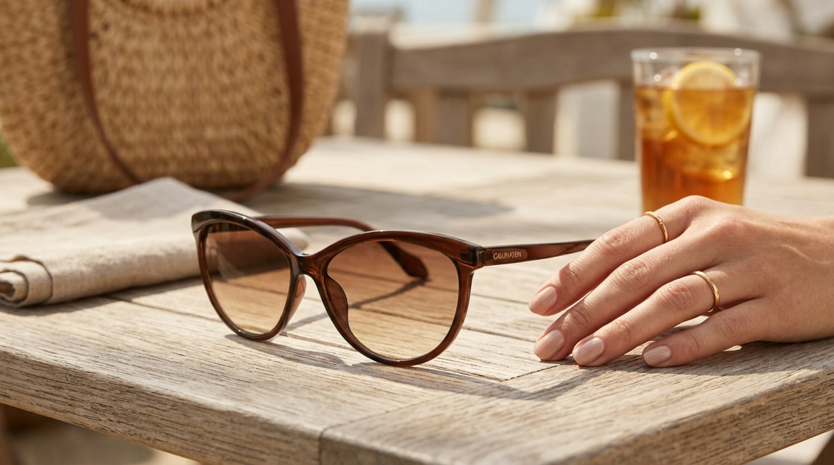 Calvin Klein CK19534S Sunglasses — view 1