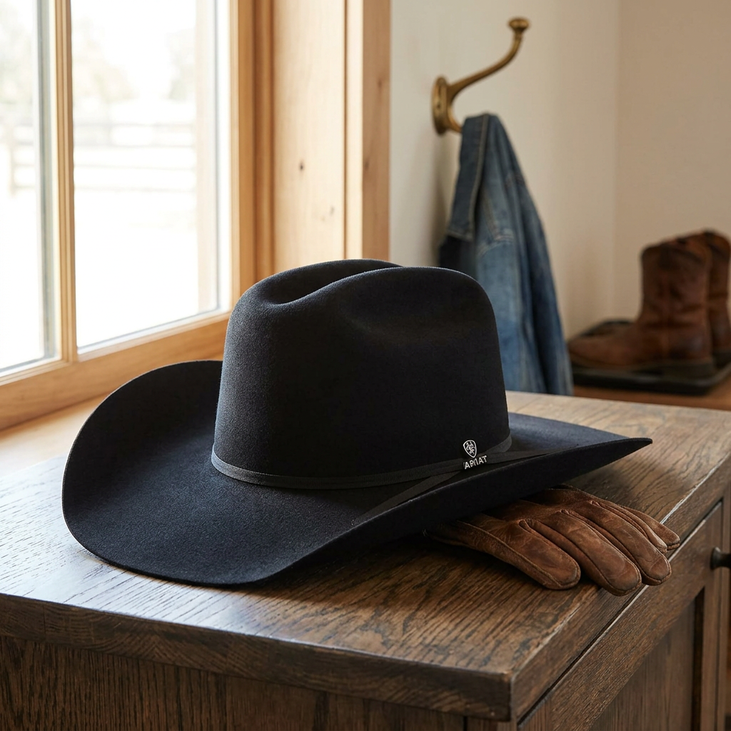Ariat Cattleman Cowboy Hat — 6 7/8 — view 1