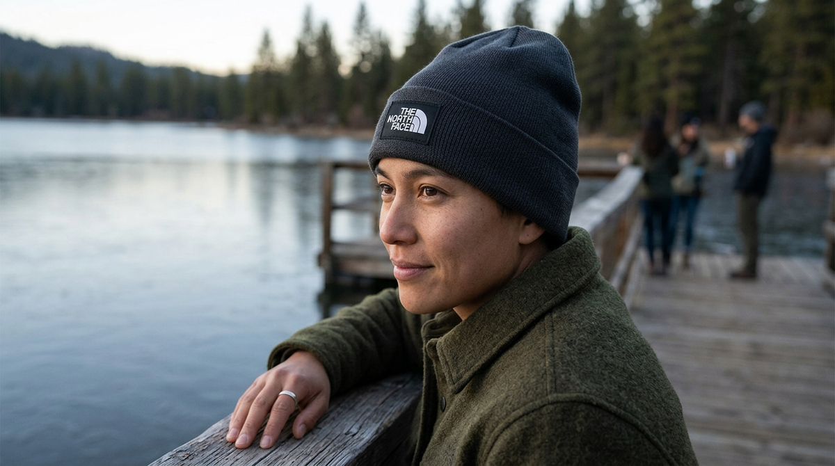 The North Face Dock Worker Beanie — TNF Black / One Size — view 2