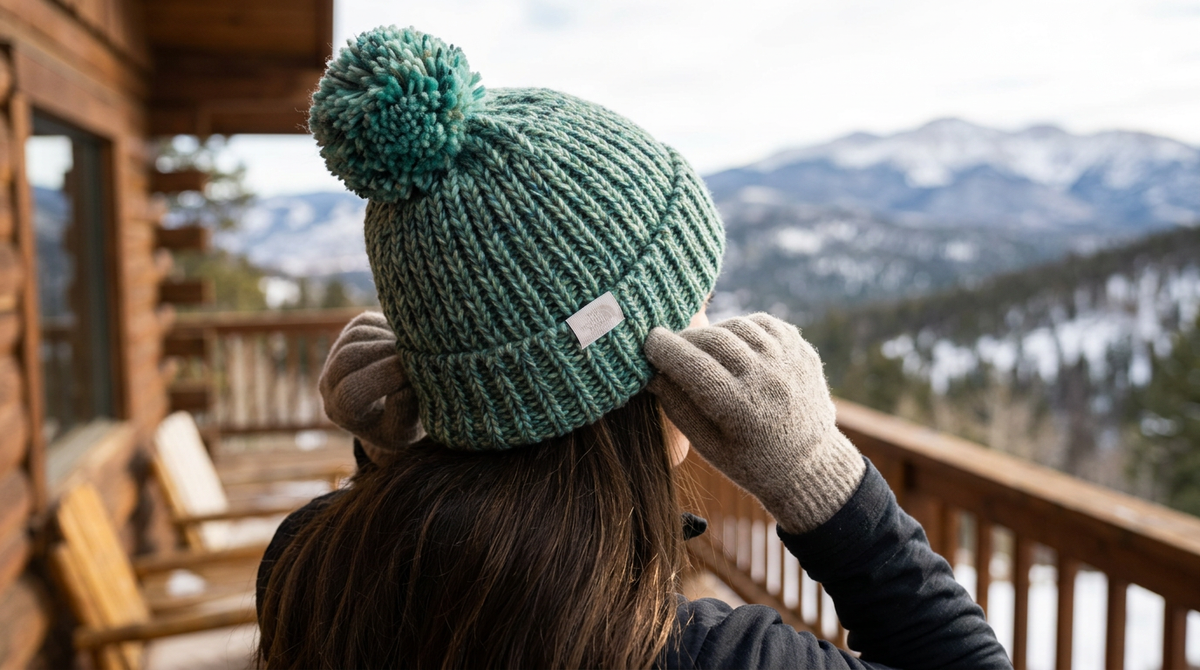 The North Face Women's Cozy Chunky Beanie — Wasabi / One Size — view 1