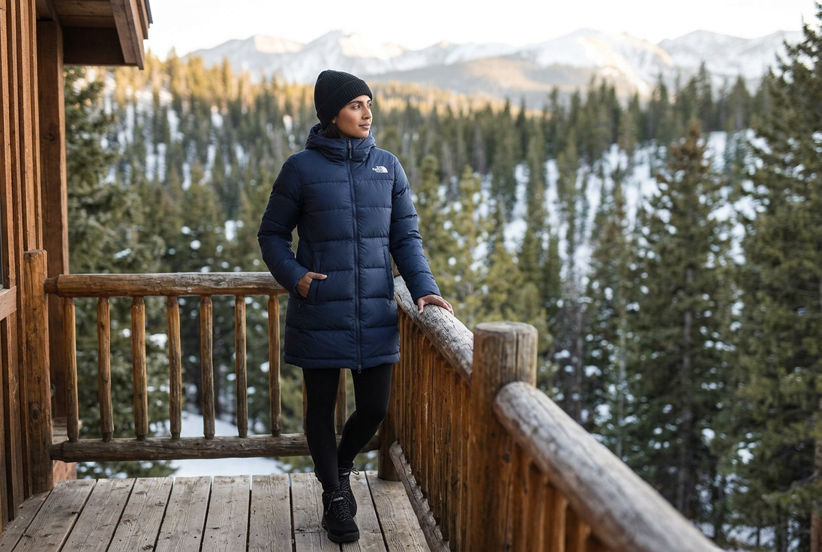 The North Face Women's Gotham Parka — Summit Navy / Small — view 3