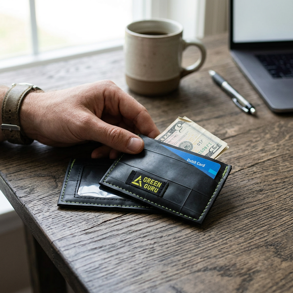 ZEITBIKE - Zeitbike Green Guru ID Card Wallet - View 4