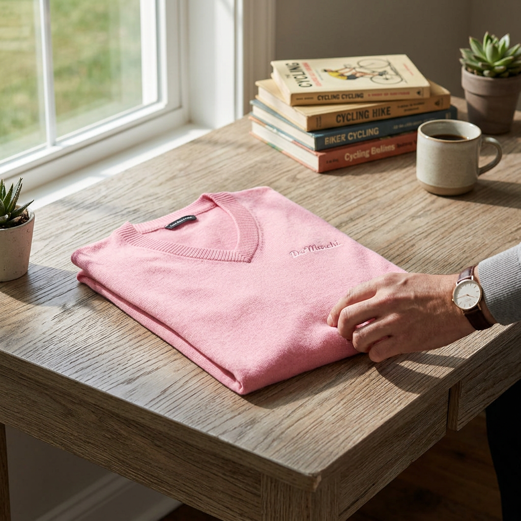 De Marchi - Heritage Pullover - Pink — S / Pink — view 2