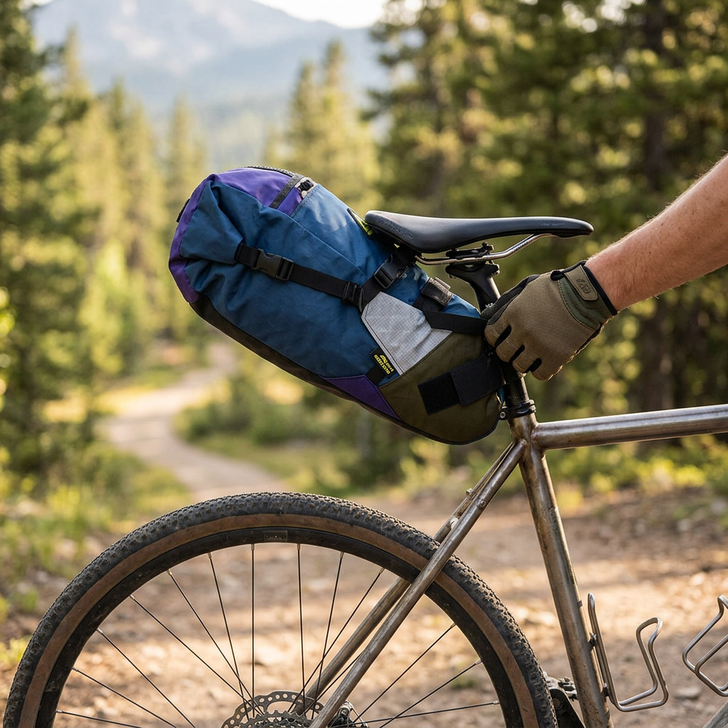 ZEITBIKE - Zeitbike Green Guru Hauler Saddle Bag - View 3