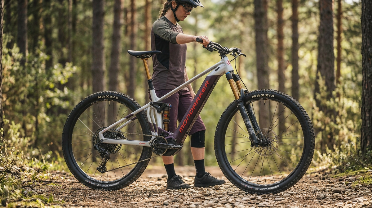 Mondraker Dusk RR SE E-Bike — Purple — view 2