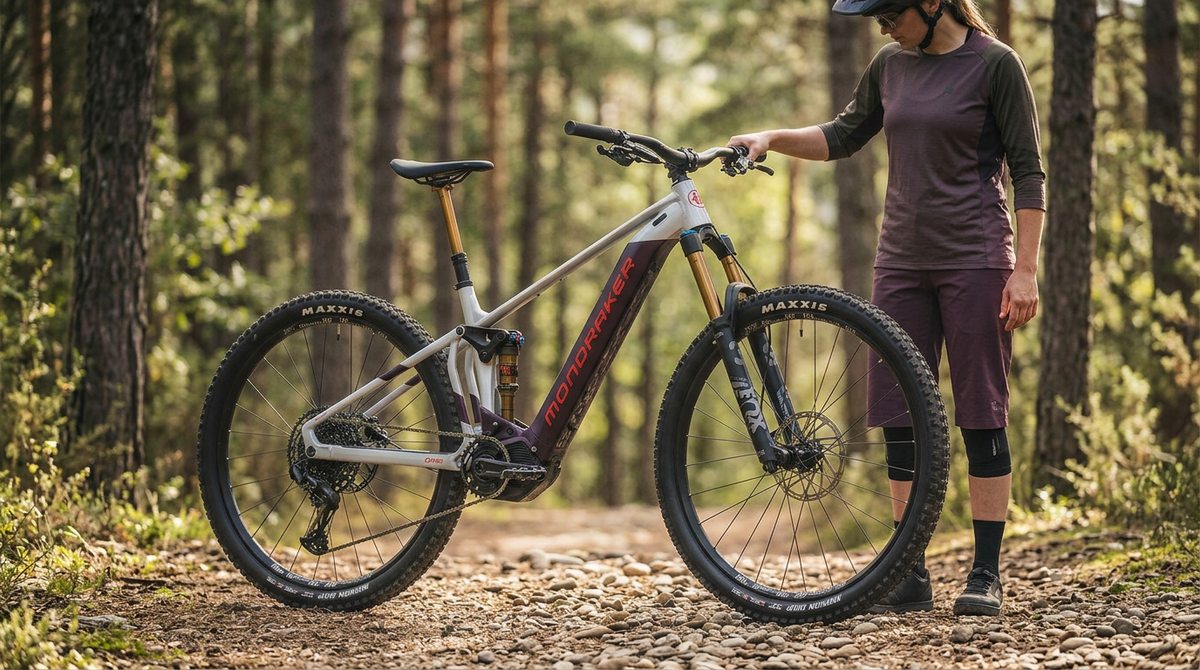 Mondraker Dusk RR SE E-Bike — Purple — view 4