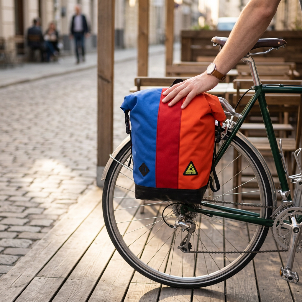 Green Guru Low Roller Pannier — view 1