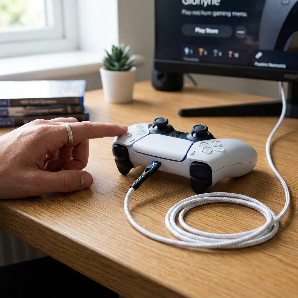 Luma Playstation Charging Cable — view 2