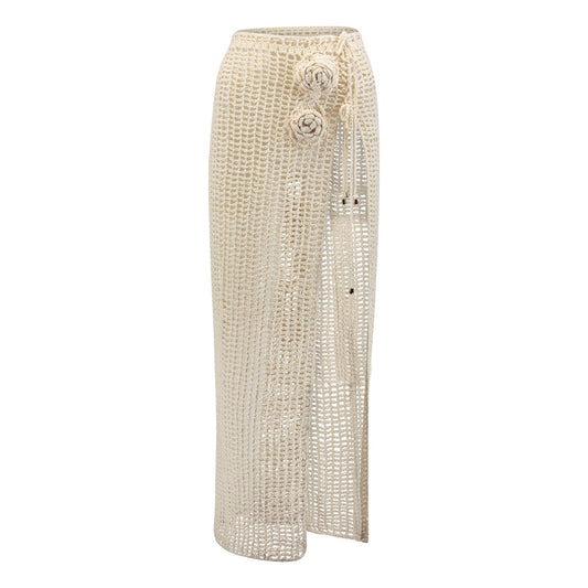 Acqua de Luxe Beachwear - Acqua De Luxe Beachwear Love & Roses Skirt
