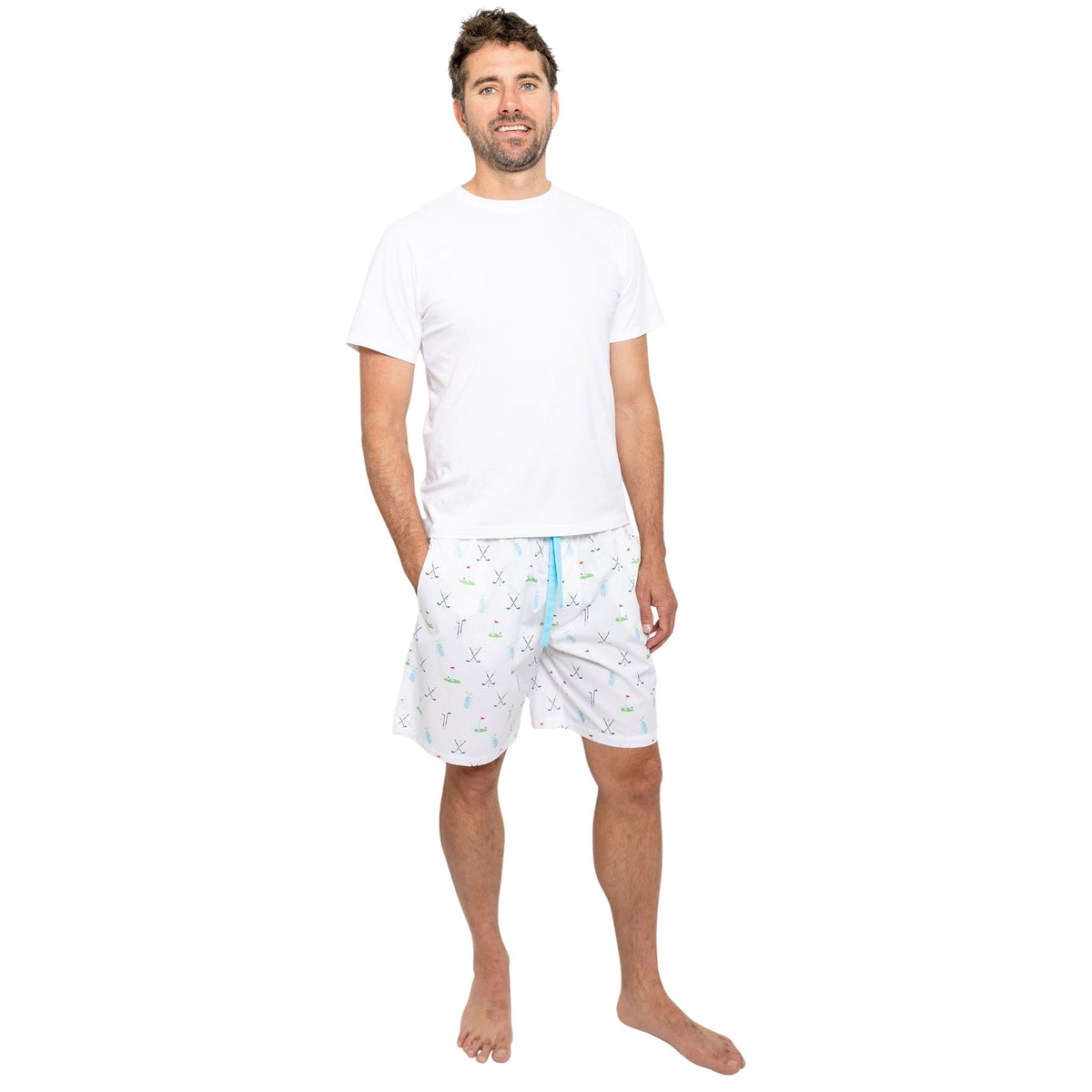 Shorts de dormir de popelina Sant and Abel