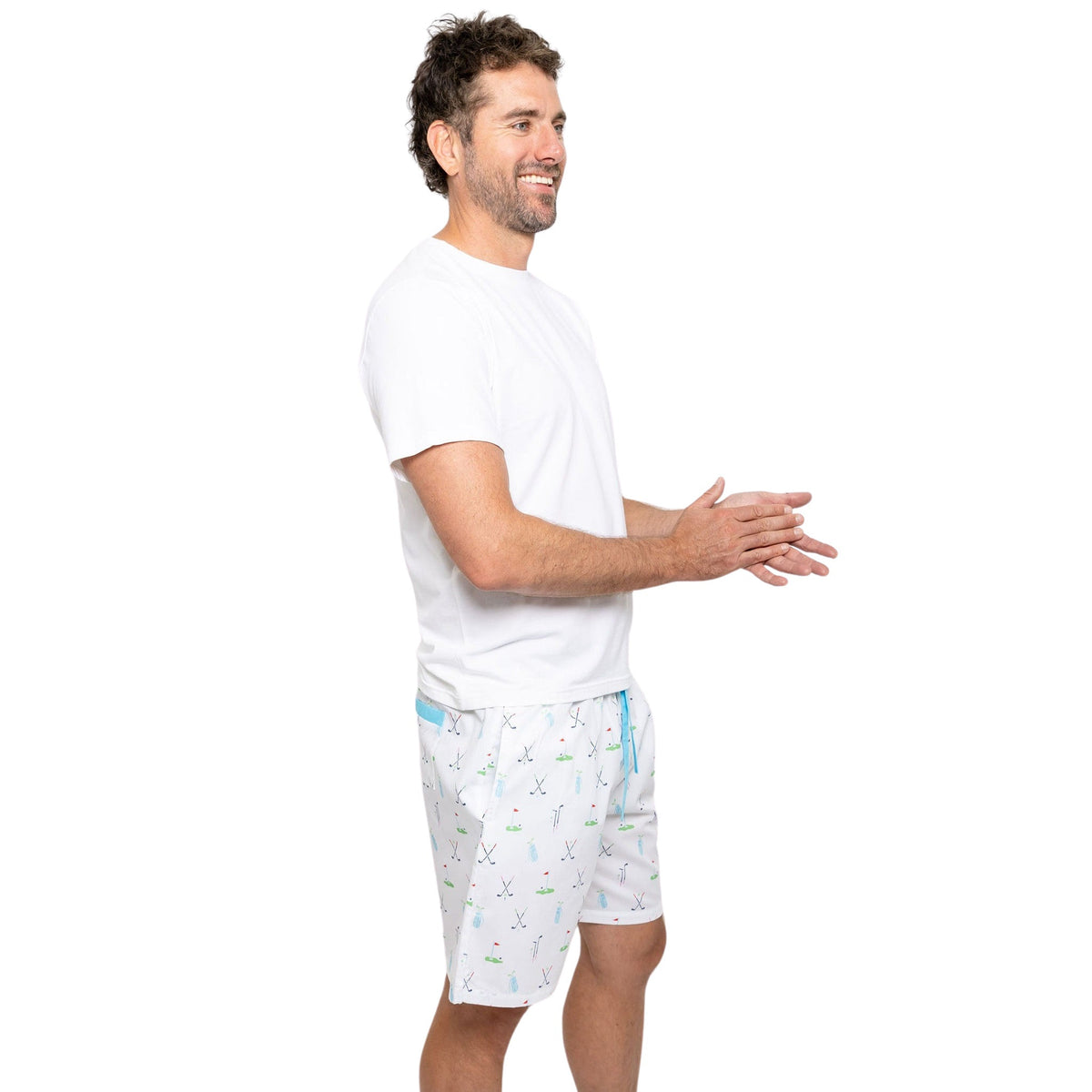 Shorts de dormir de popelina Sant and Abel