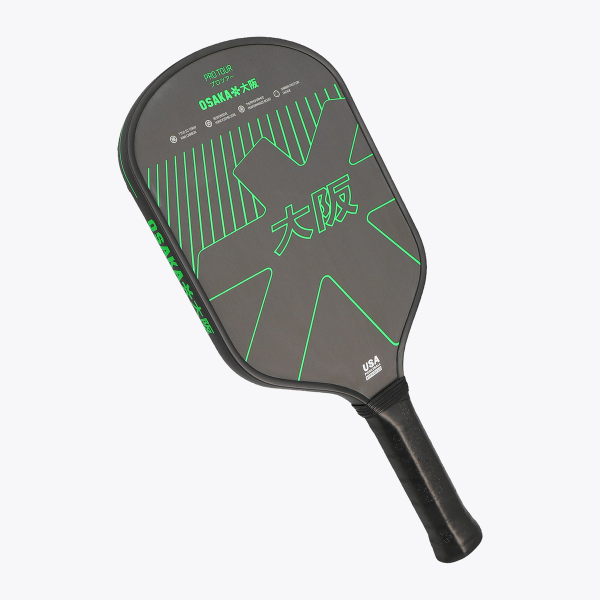 USA B2C OSAKA WORLD - Osaka Pickleball Paddle Pro Tour | Iconic Black - Iconic Black - No Size - View 2