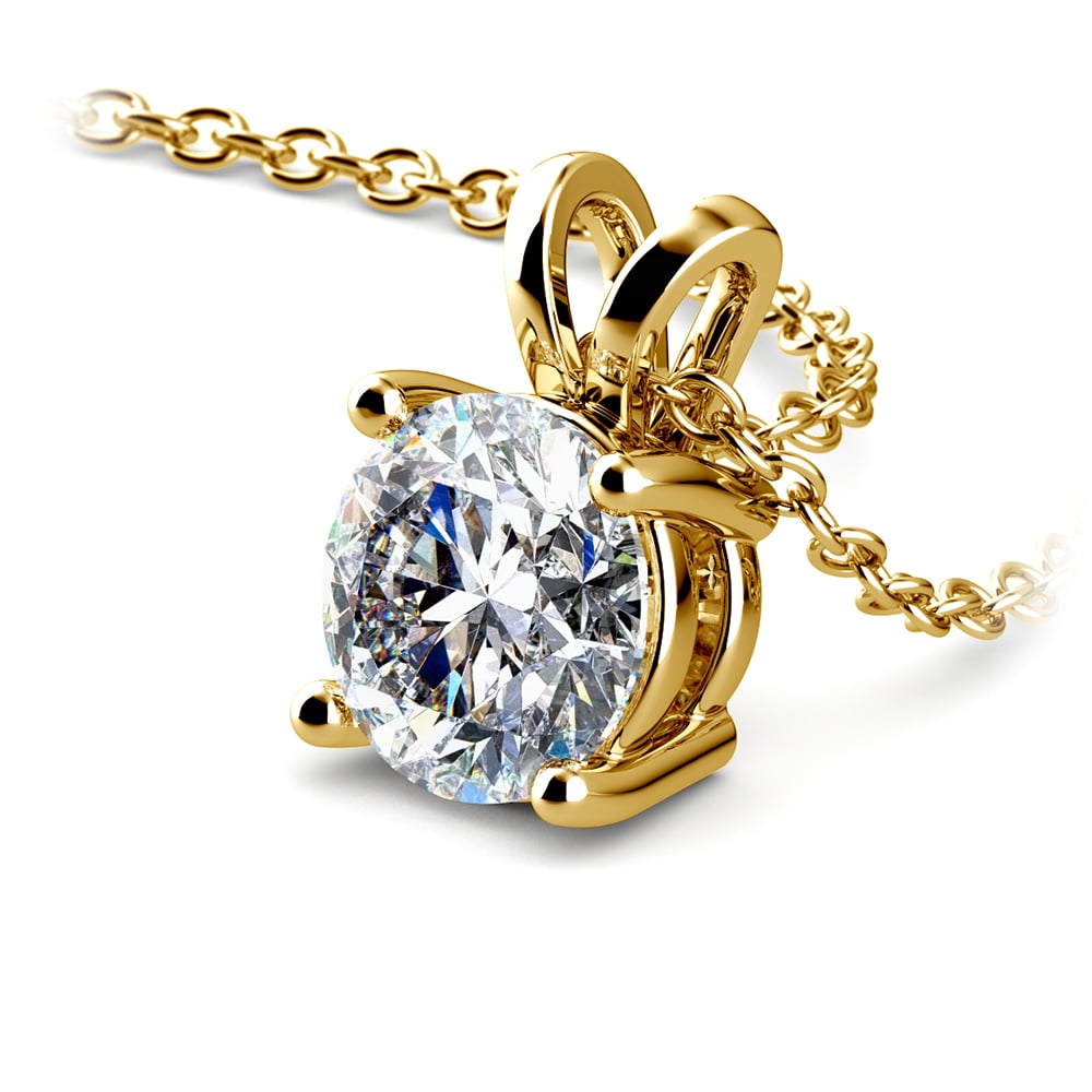 Dije de diamante redondo VossAgin