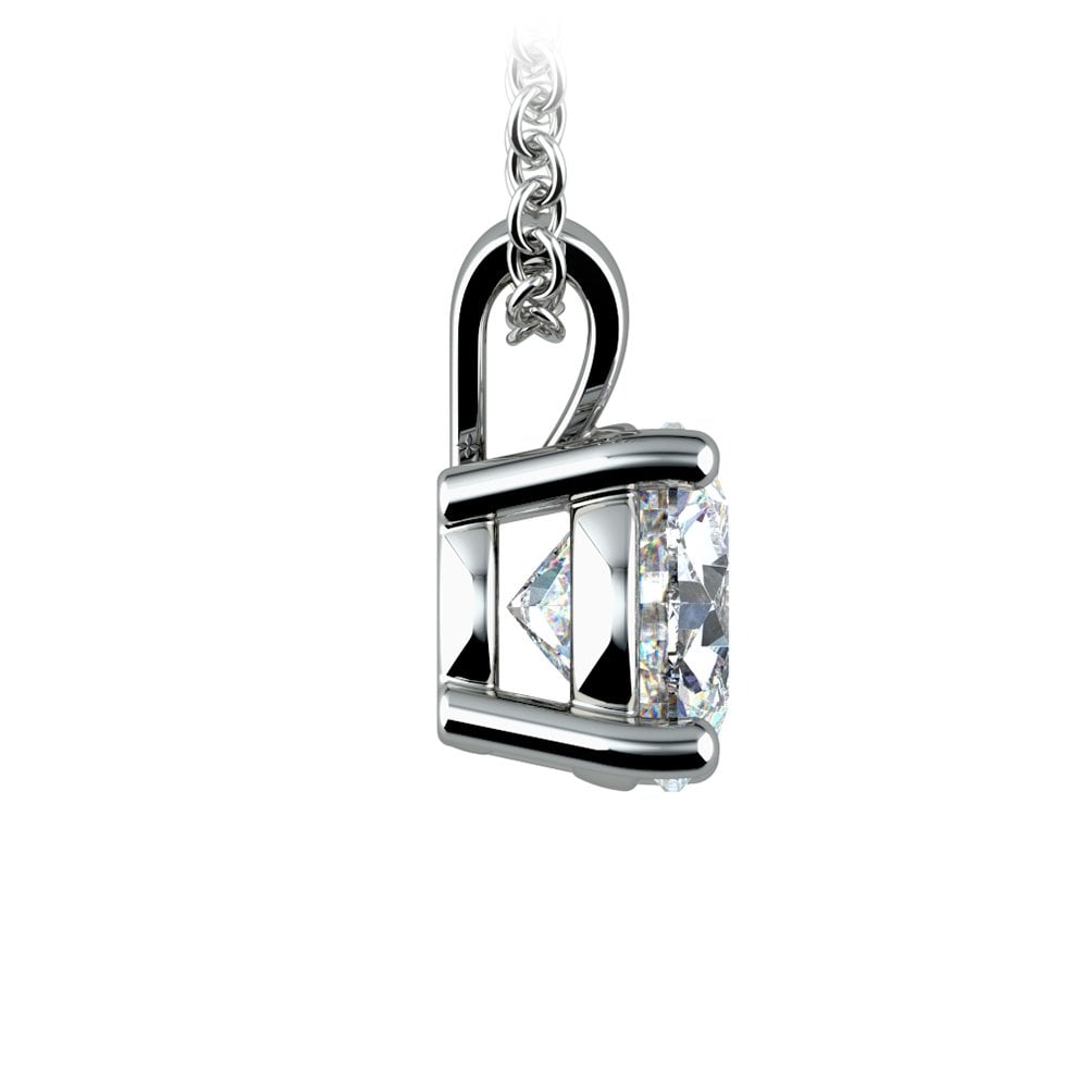 Dije de diamante redondo VossAgin