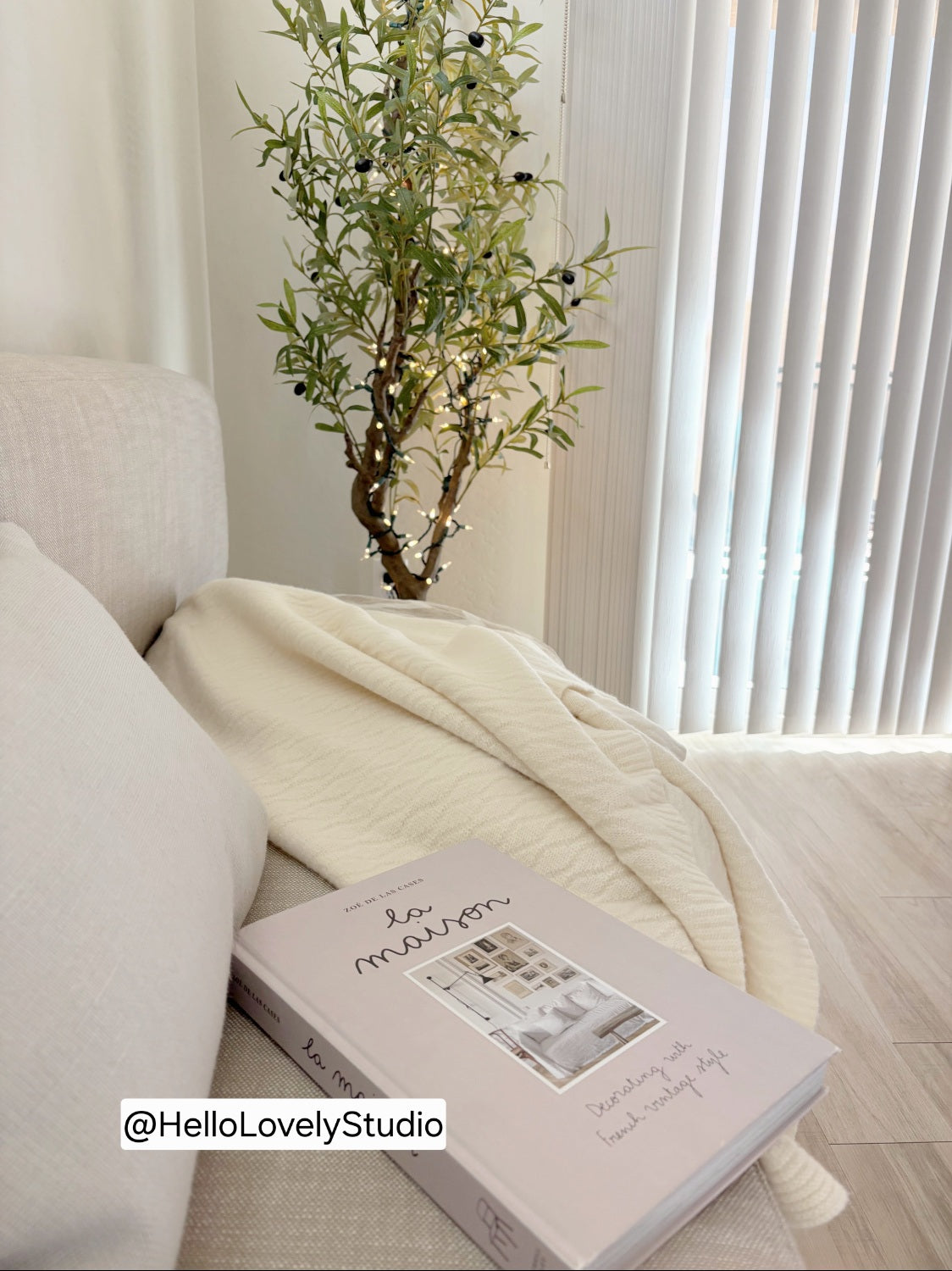 Silverlyne Angora Throw Blanket